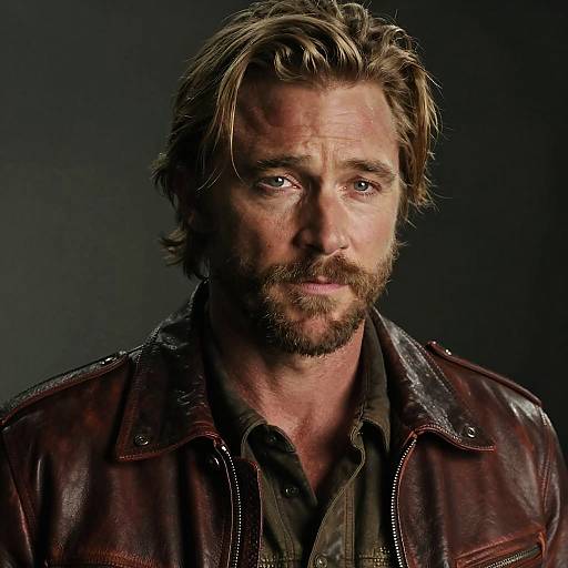 Matthew McConaughey Film Noir Portrait