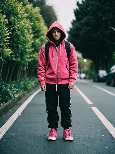 Clueless Style Male Outdoor Portrait