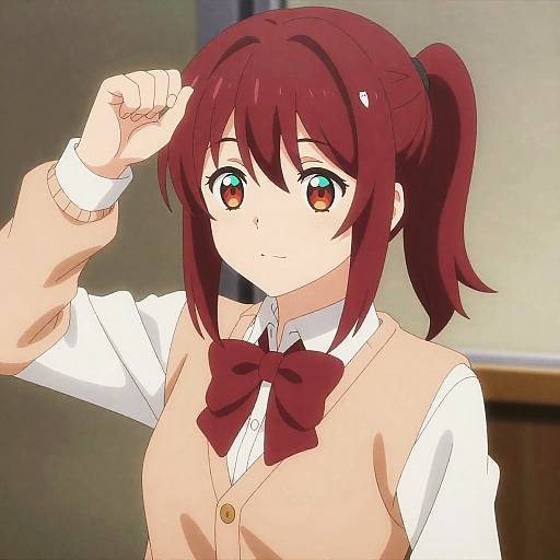 Adachi Rei Expressive School Portrait