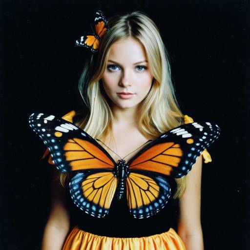 Whimsical Butterfly Halloween Costume Design