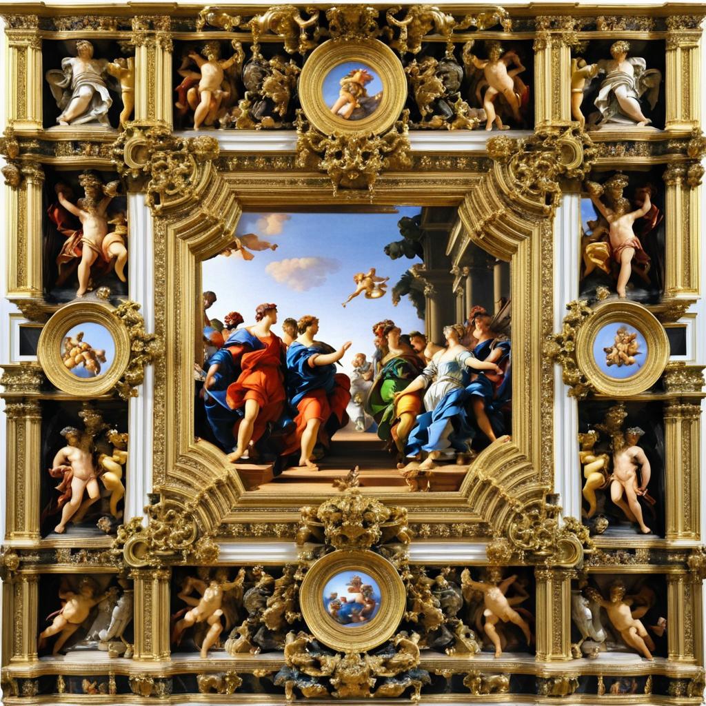 Baroque Art Inspired by Michelangelo