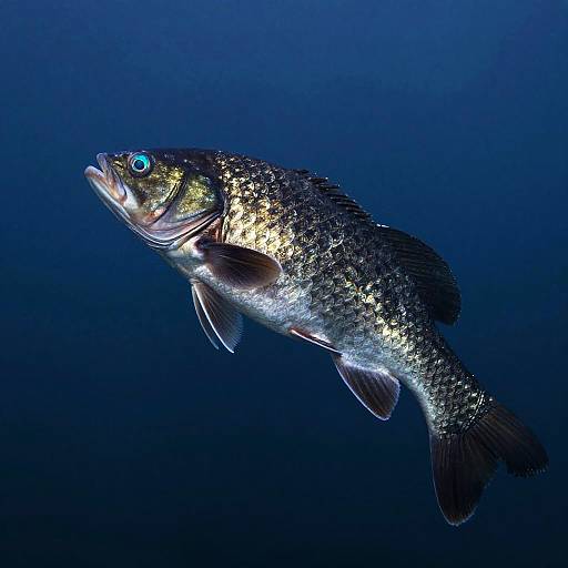 Realistic Dragon-Like Fish Monster Profile