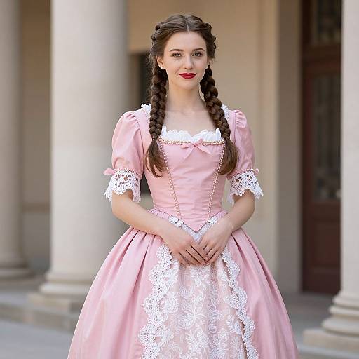 Pink Marie Antoinette Costume