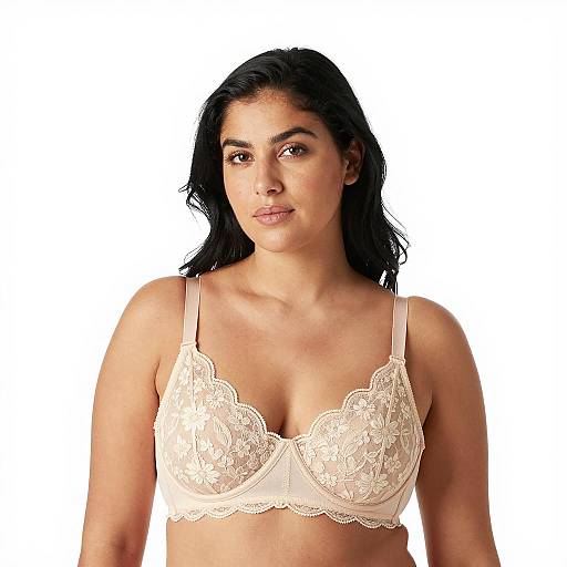 Elegant Portrait of a Woman in Lace