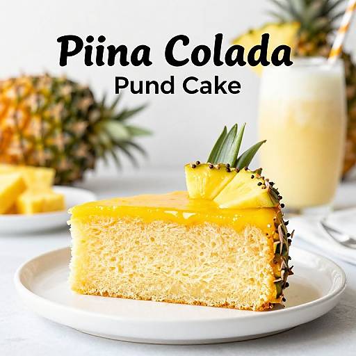 Piña Colada Pineapple Pound Cake Photo