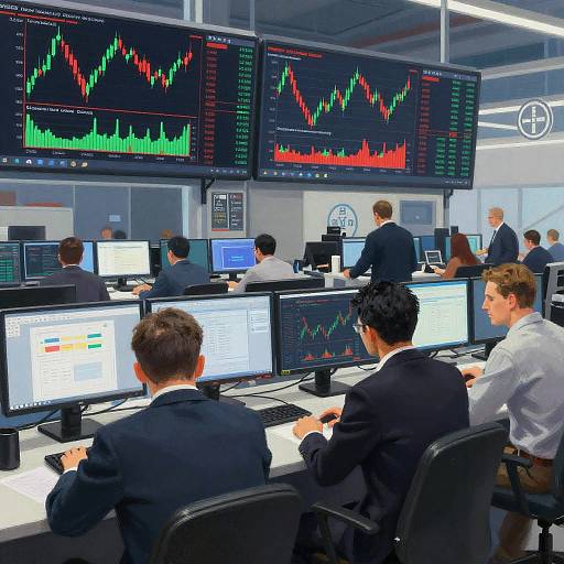 Bayer Stock Trading Floor Digital Art