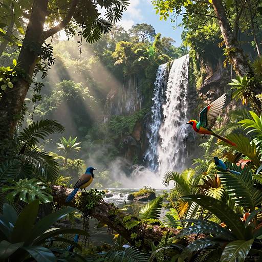 Lush Tropical Rainforest Render