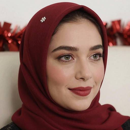 Close-Up Portrait of Smiling Woman