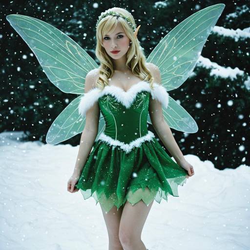 Realistic Winter Tinkerbell Costume Design