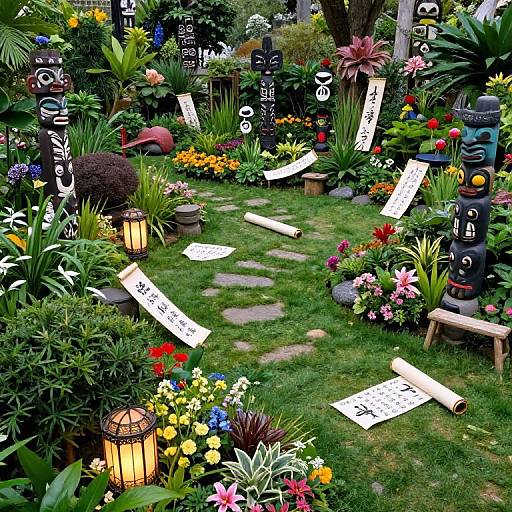 Harmonious Garden of Cultural Fusion