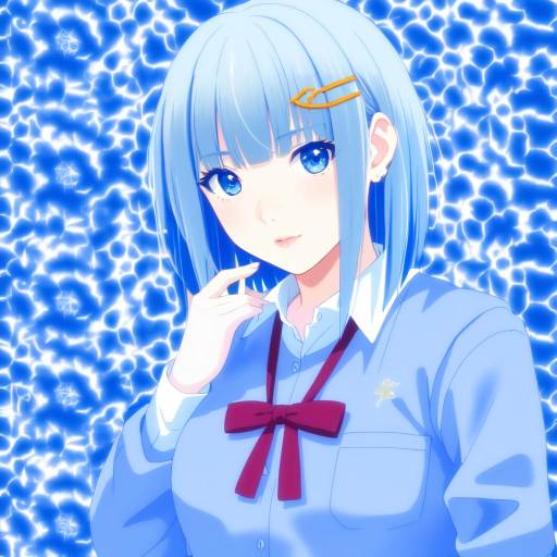 Illustration of Aizawa kazuha, assault lily in the style of Super masara