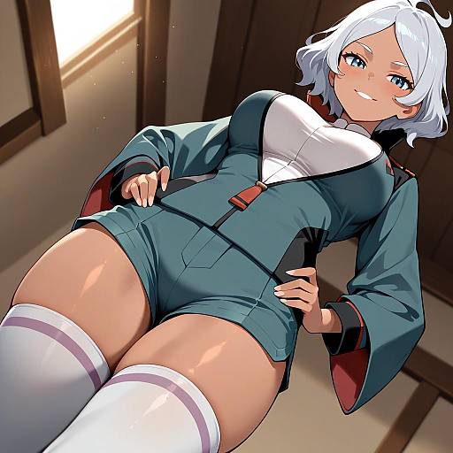 Secelia Dote in School Uniform