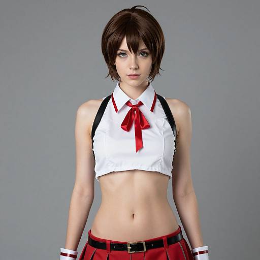 Realistic Sexy Murrue Ramius Cosplay