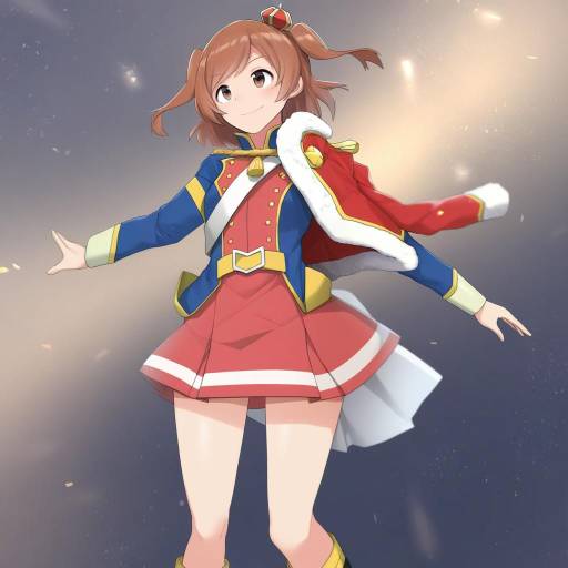 Illustration of Aijou karen, shoujo kageki revue starlight in the style of Sinensian