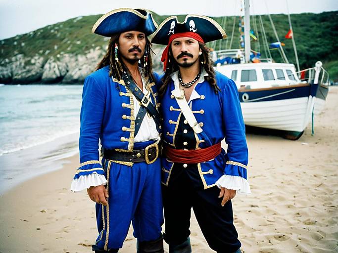 Pirate Fancy Dress Face Swap