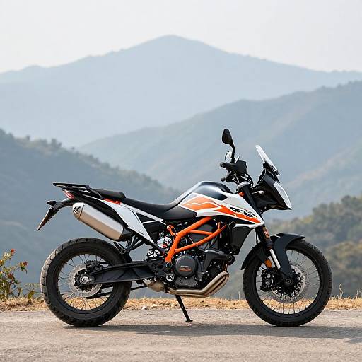 KTM Adventure 790R in Mountain Serenity