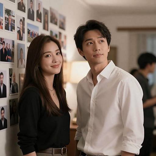 Intimate Moment by Photo Wall