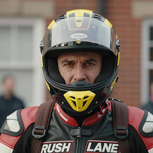 Photorealistic Portrait of Stig Costume