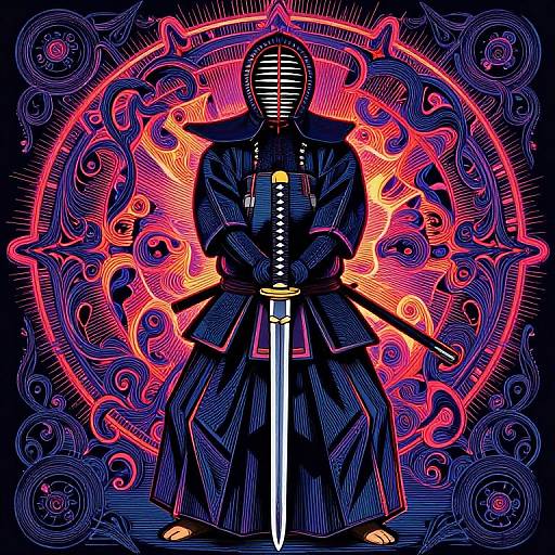 Duplex Japanese Swordsmanship Art