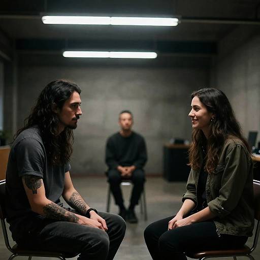 Intimate Conversation in an Industrial Space