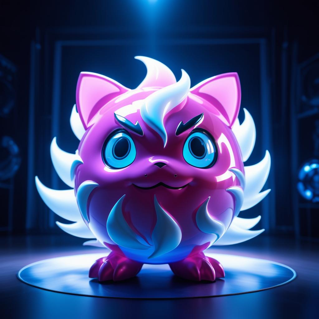 Epic Haunted Jigglypuff Cinematic Imagery