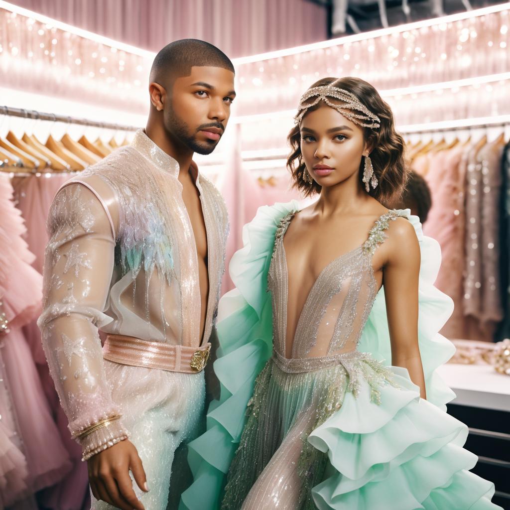 Cinematic Fantasy Fashion with Zendaya & Jordan