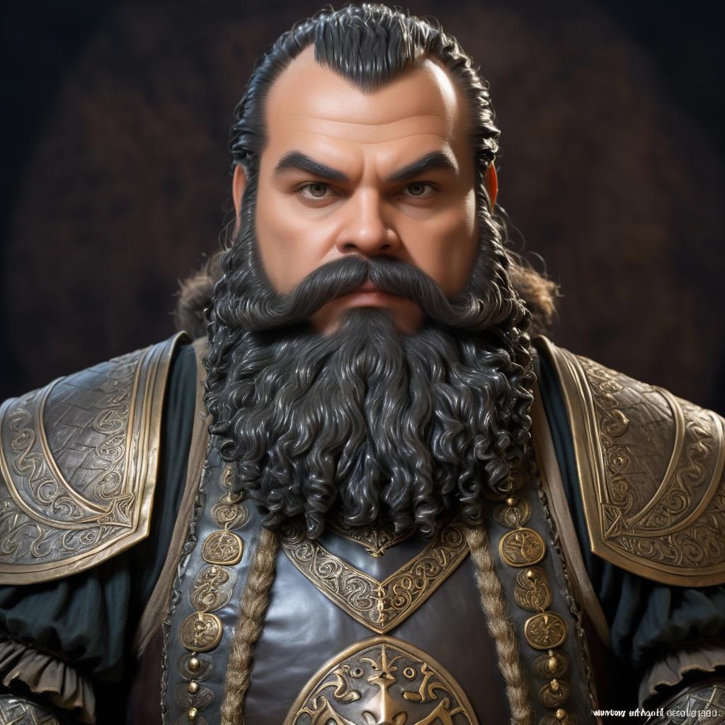 Grimble Thumbeard: Dwarven Portrait in Bronze