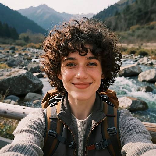 Cinematic Outdoor Selfie of RoxieCipher