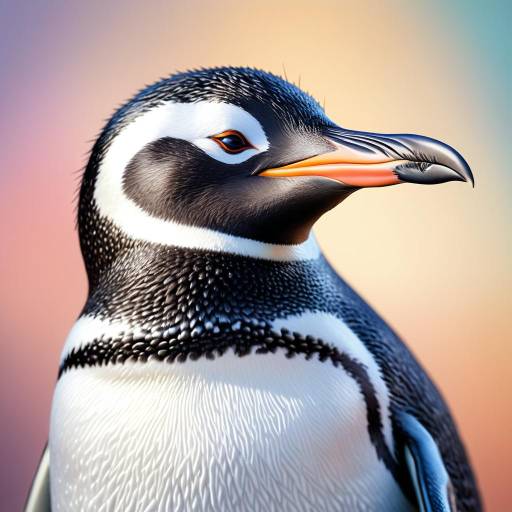 Close-up of Gentoo Penguin Portrait