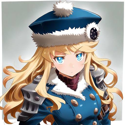 Illustration of Gunner 2 (sekaiju), sekaiju no meikyuu in the style of Nyororiso (muyaa)