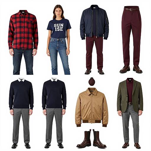 Diverse Men's and Women's Fashion Collection