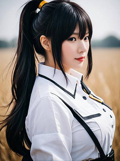 Lifestyle costume photo of Angelia (girls' frontline). Cosplay clothes