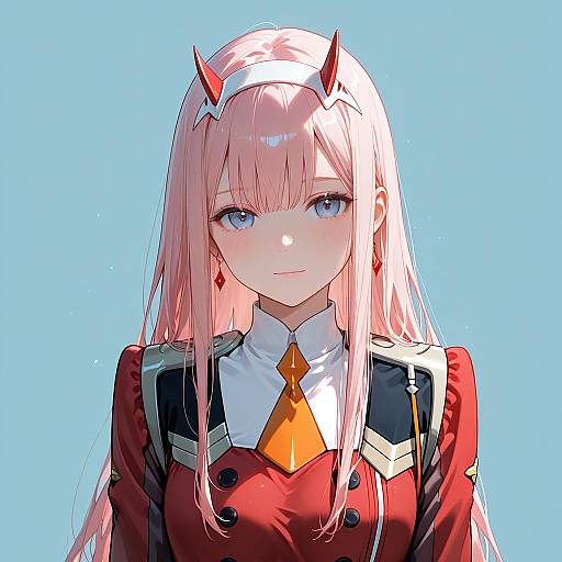 Zero Two from Darling in the Franxx