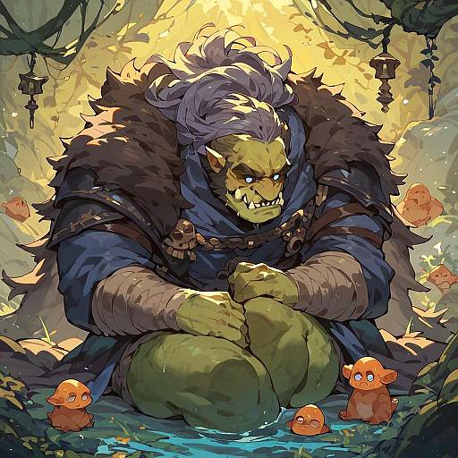 Chibi Doro Shrek-Like Four-Legged Creature