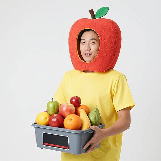 Man in Fruit Machine Costume