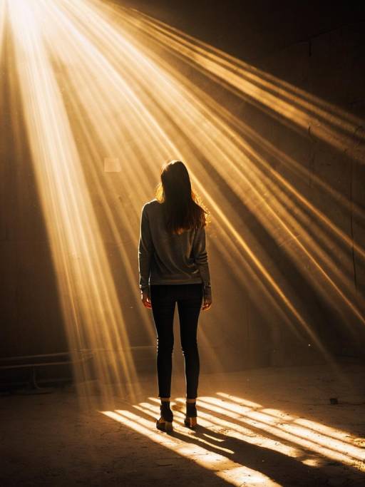 Minimalist Woman in Casual Streetwear