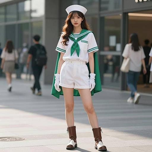 Stylish Adult Sailor Jupiter Costume Photo