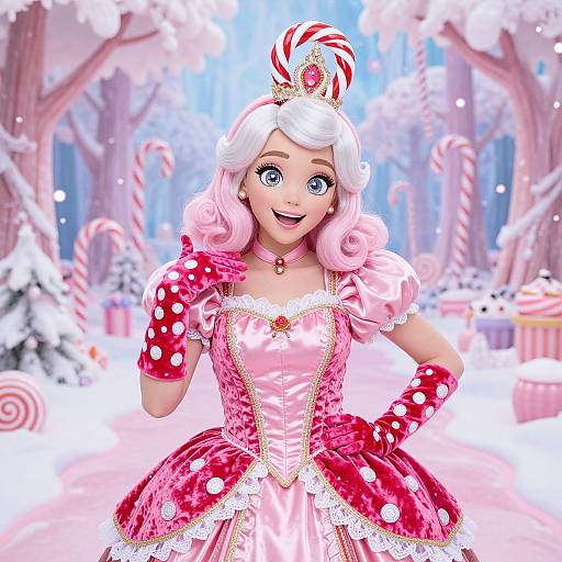 Candyland Princess Frostine in Fairy-Tale