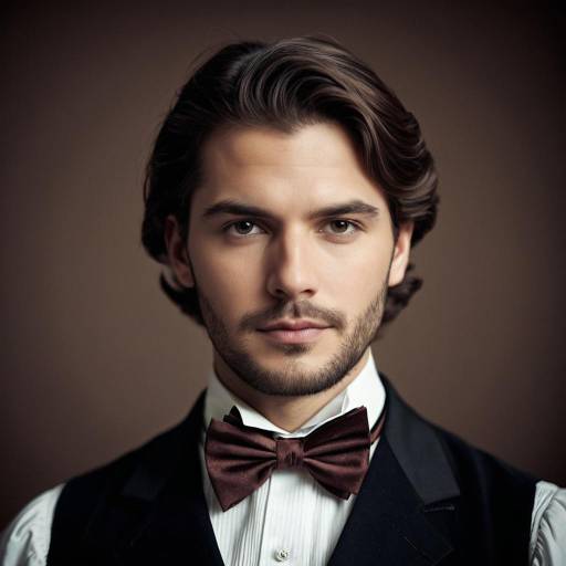 Victorian Style Man in Bow Tie