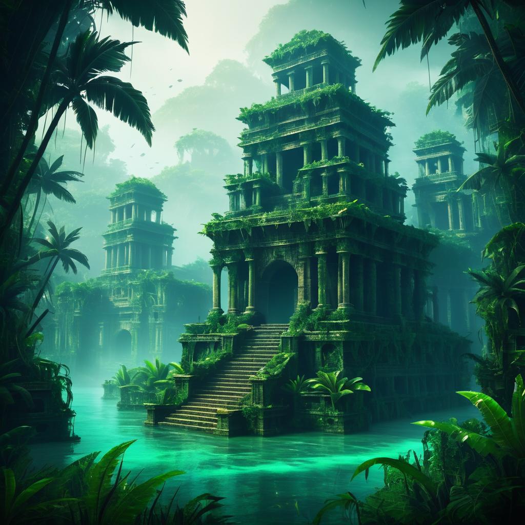 Lost Civilization in Mysterious Jungle