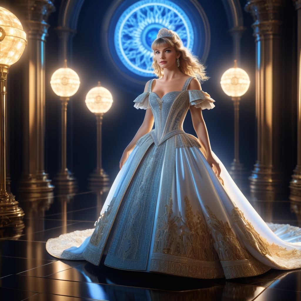 Taylor Swift as a Time-Traveling Queen