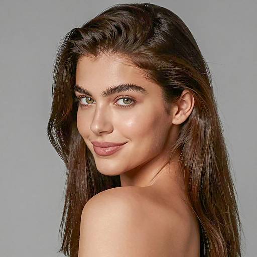 Portrait of a Smiling Young Woman