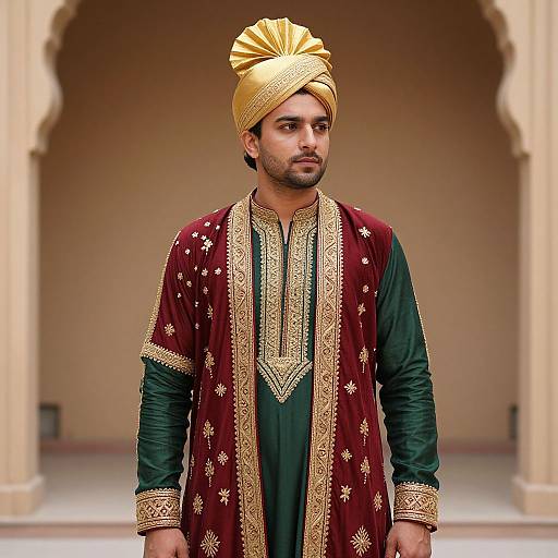 Mughal Azam Inspired Regal Costume