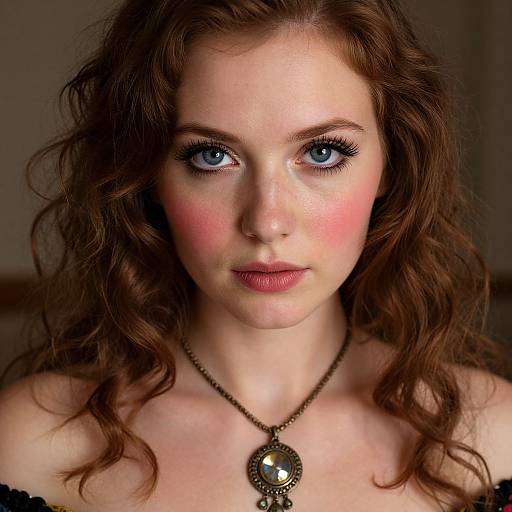 Photorealistic Portrait of Slavic Woman