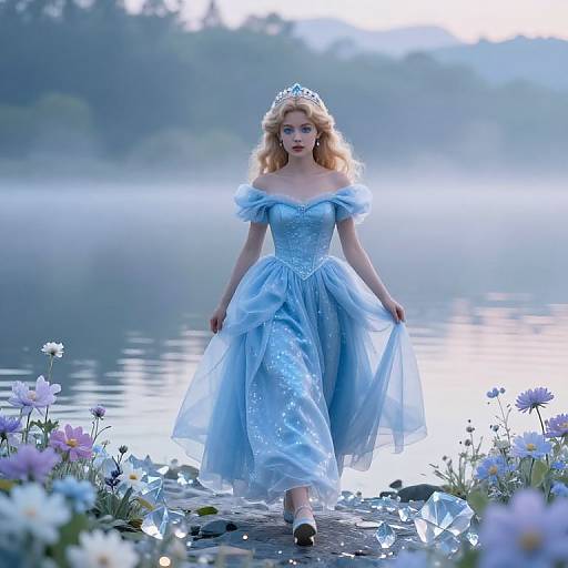 Blue Eyed Princess by Crystal Lake