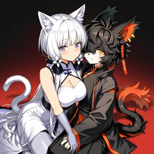 Illustration of Aak (arknights), arknights in the style of Hiraga matsuri