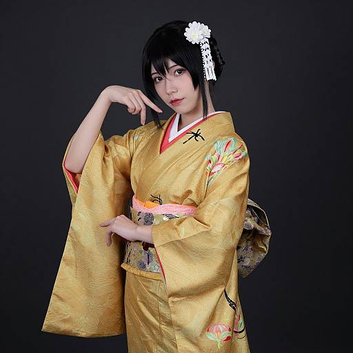 Realistic Kikyo Cosplay Portrait