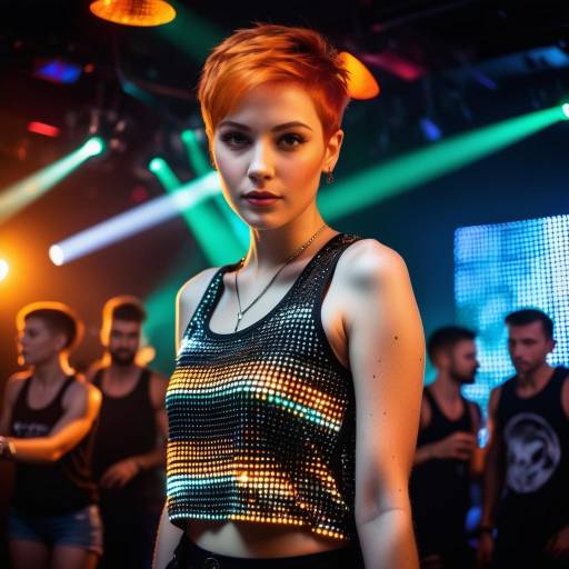 Vibrant Nightclub Dance Scene Vibrant Nightclub Dance Scene