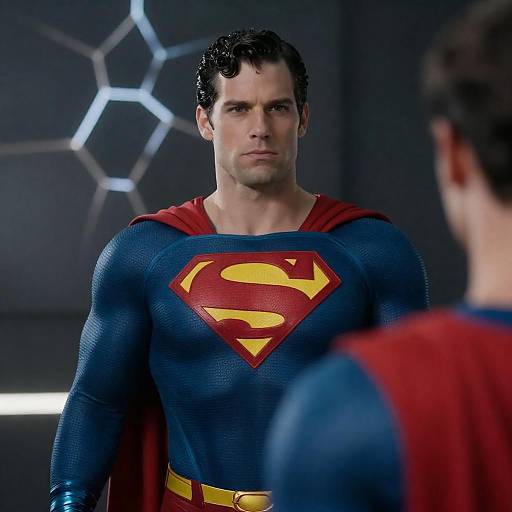 Superman Stands Tall Against Darkness