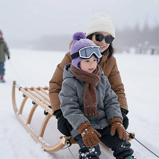 Joyful Moments in a Winter Wonderland